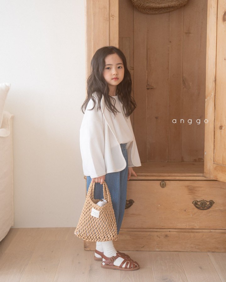 Anggo - Korean Children Fashion - #fashionkids - Waffle Cardigan - 6