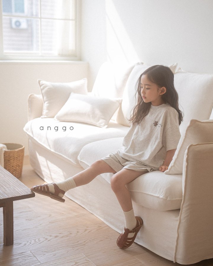 Anggo - Korean Children Fashion - #kidsshorts - Bear Pants