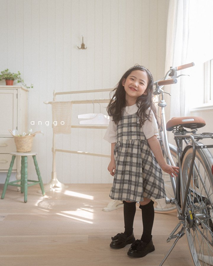 Anggo - Korean Children Fashion - #kidsstore - Chocolate Dress - 7