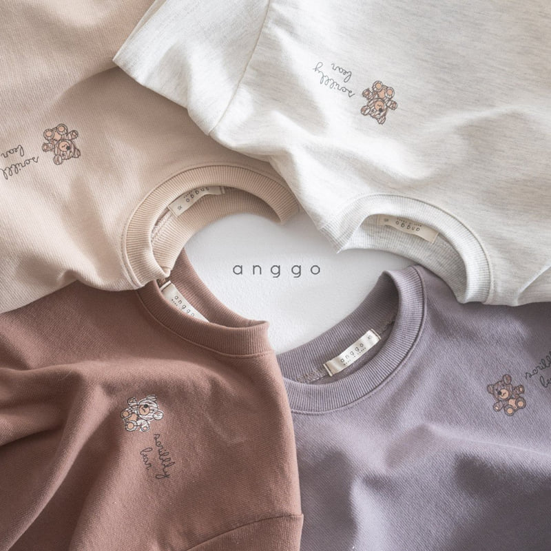 Anggo - Korean Children Fashion - #kidzfashiontrend - Bear Tee - 12