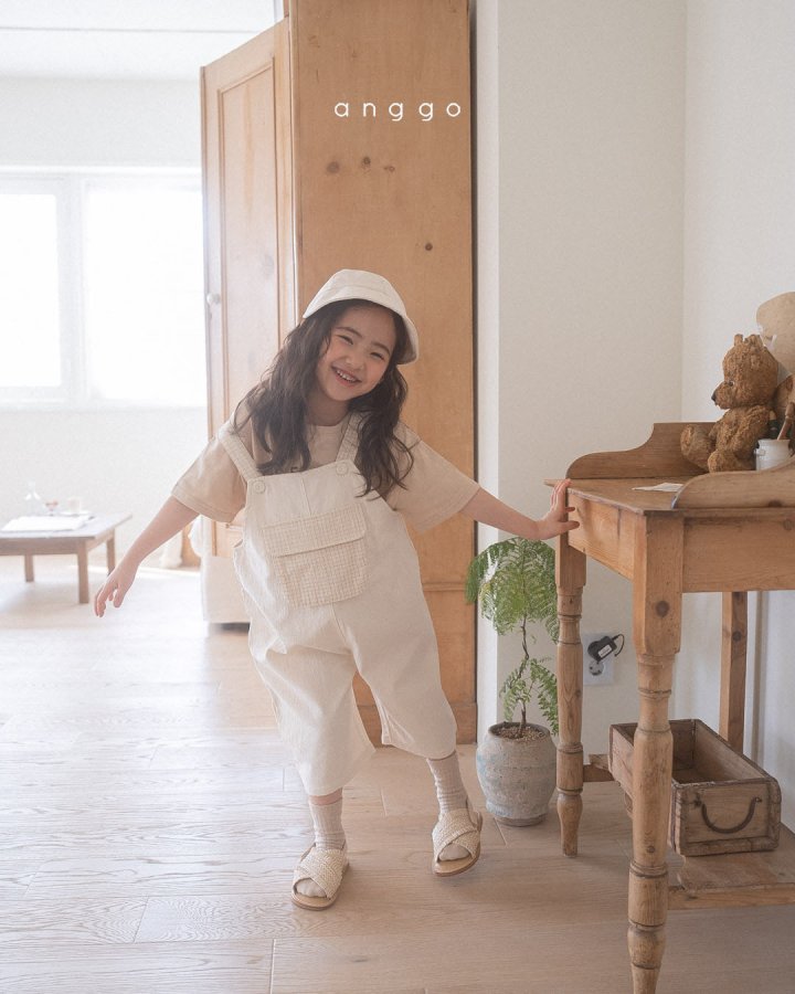 Anggo - Korean Children Fashion - #littlefashionista - Sand Overall - 9