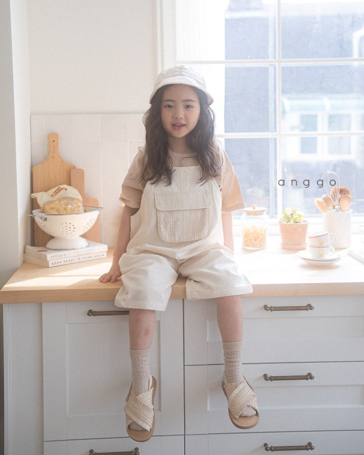 Anggo - Korean Children Fashion - #magicofchildhood - Sand Overall - 10
