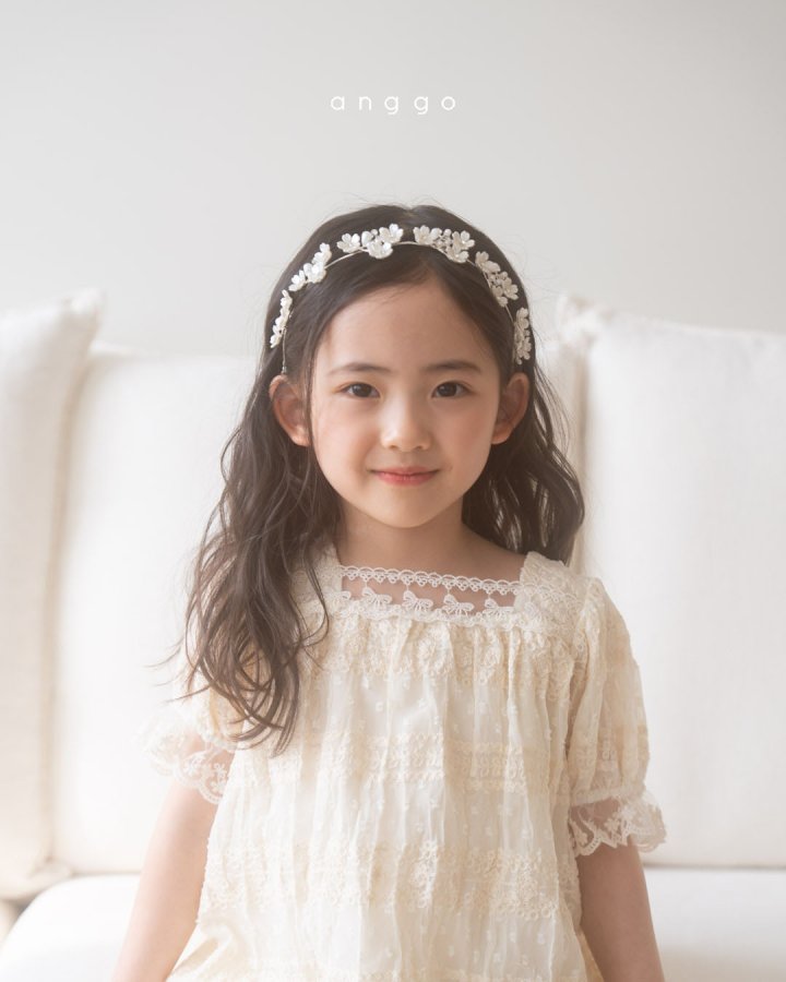 Anggo - Korean Children Fashion - #magicofchildhood - Strawberry Cream Dress - 8