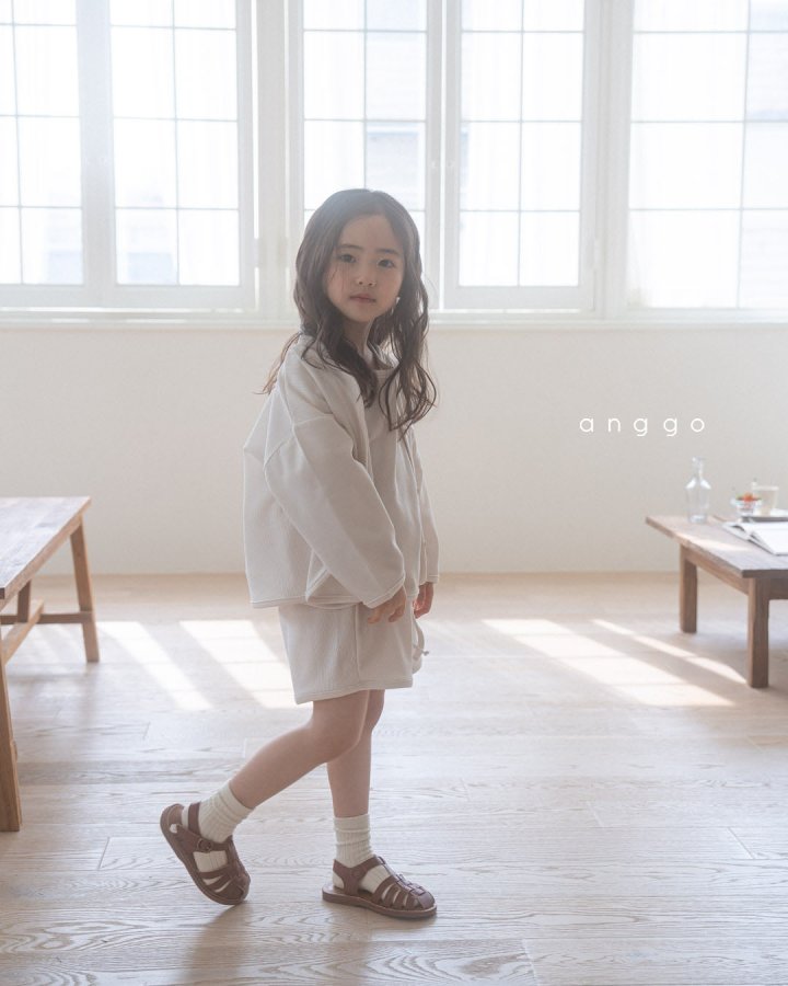 Anggo - Korean Children Fashion - #prettylittlegirls - Waffle Pants - 9