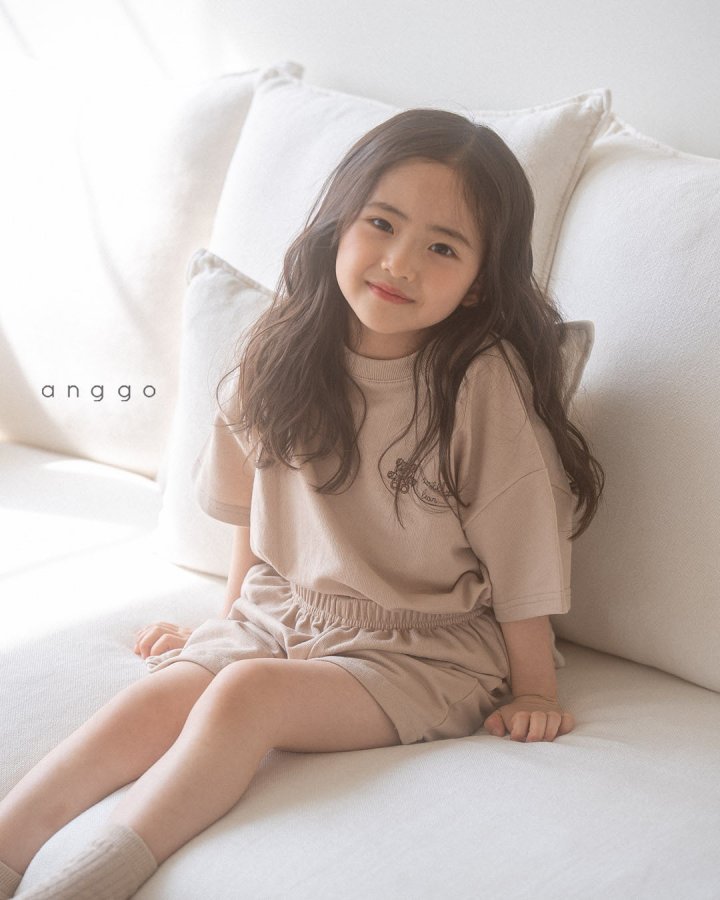 Anggo - Korean Children Fashion - #prettylittlegirls - Bear Tee - 3