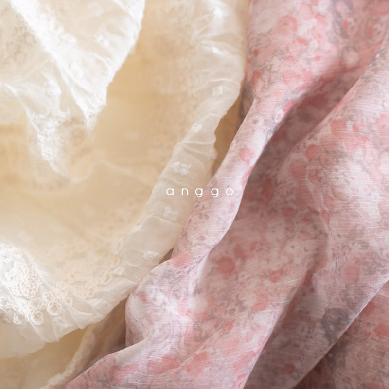 Anggo - Korean Children Fashion - #toddlerclothing - Strawberry Cream Dress - 12