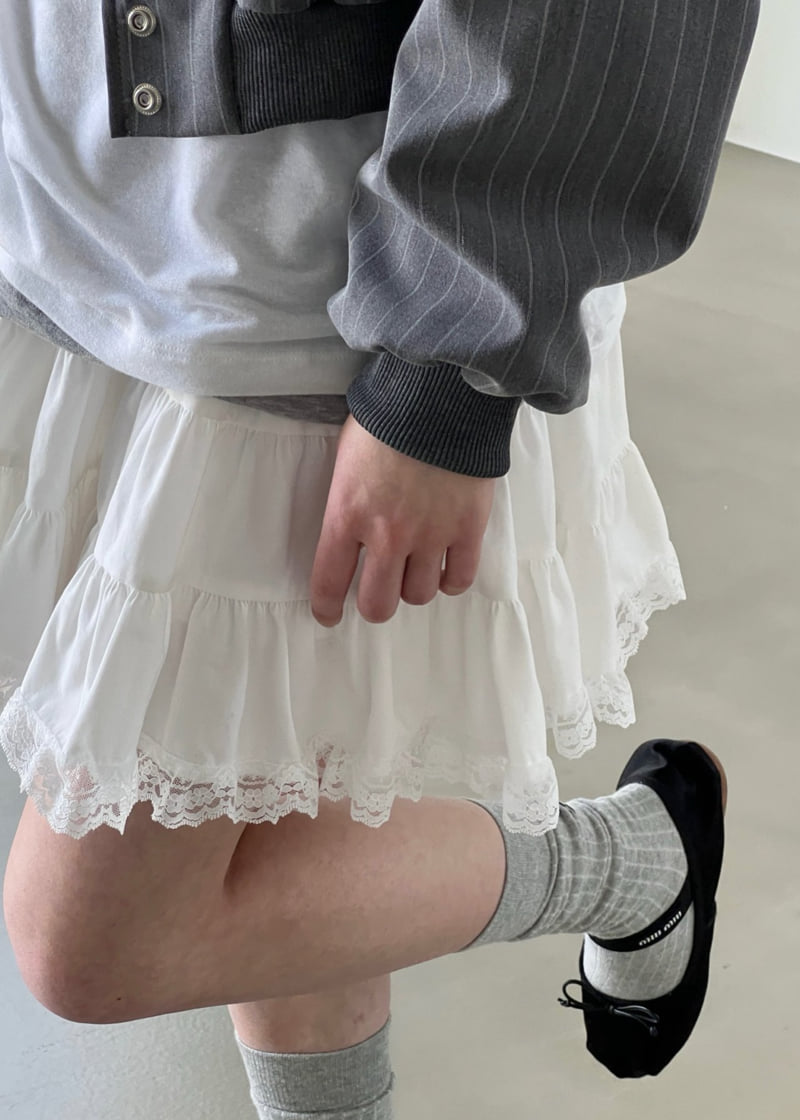Another Avenue - Korean Women Fashion - #momslook - Roje Skirt - 5
