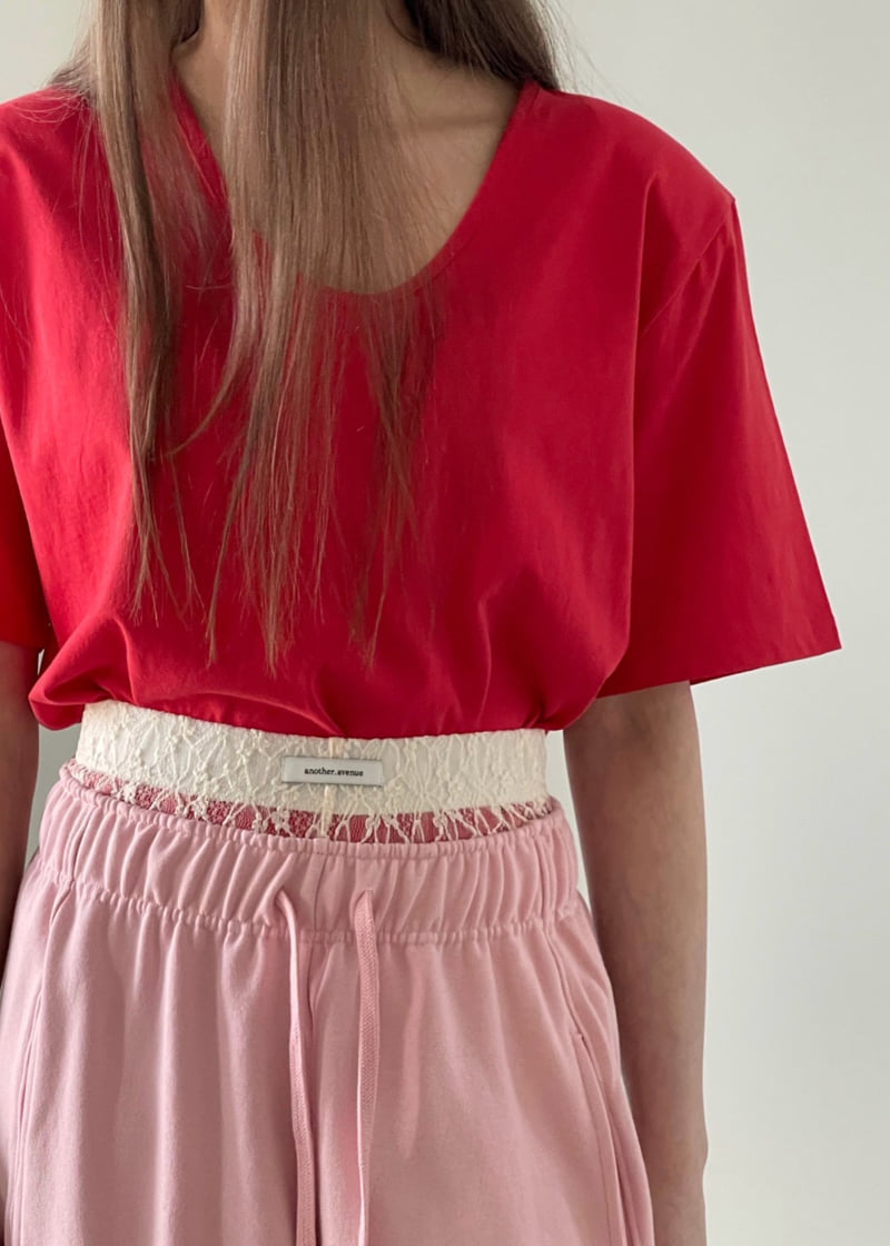 Another Avenue - Korean Women Fashion - #momslook - Cali Pad Tee - 9