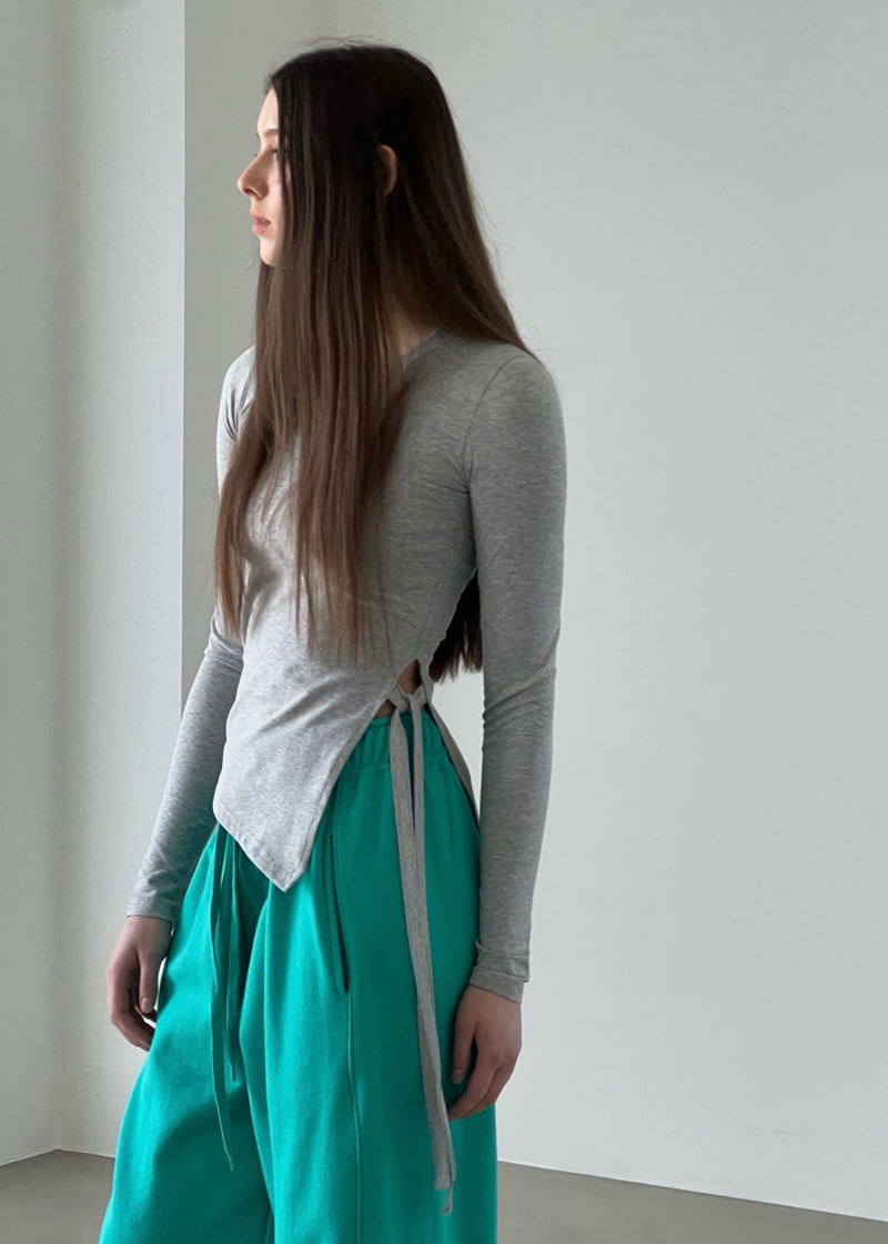 Another Avenue - Korean Women Fashion - #momslook - Swing Triangle Tee - 10
