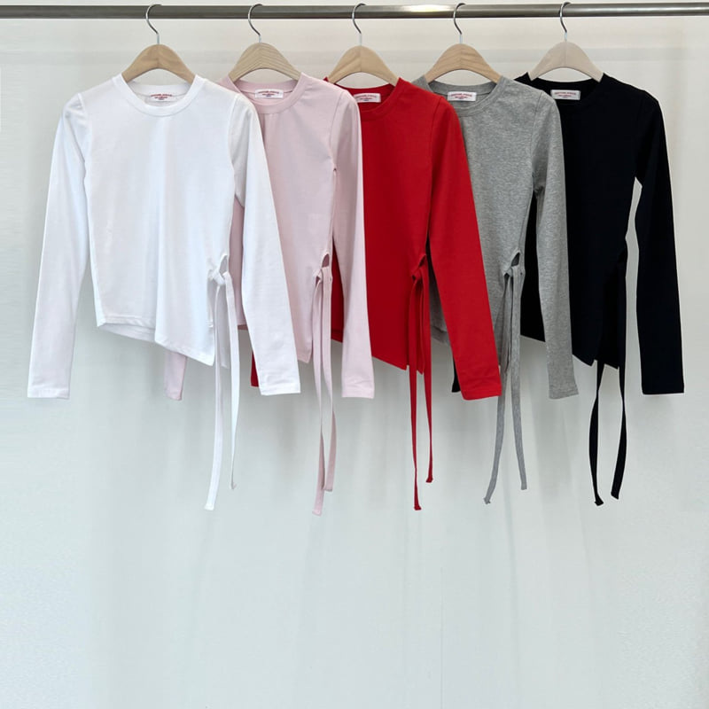 Another Avenue - Korean Women Fashion - #momslook - Swing Triangle Tee - 11