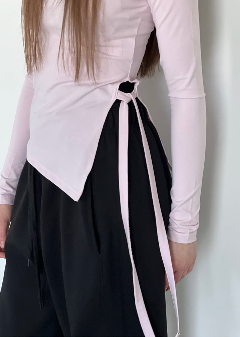 Another Avenue - Korean Women Fashion - #momslook - Swing Triangle Tee - 6