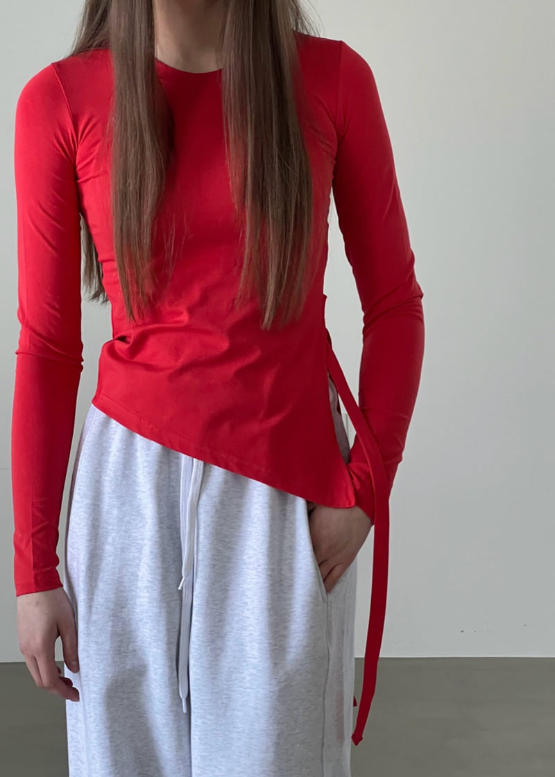 Another Avenue - Korean Women Fashion - #momslook - Swing Triangle Tee - 8
