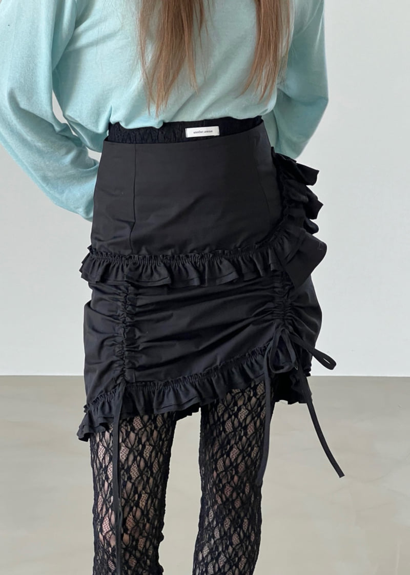 Another Avenue - Korean Women Fashion - #momslook - Jenny Frill Skirt - 8