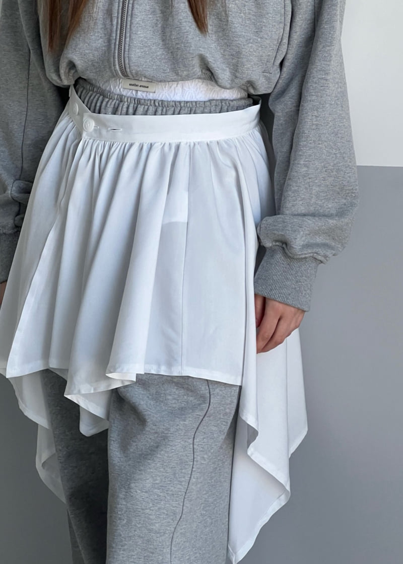 Another Avenue - Korean Women Fashion - #momslook - Unbalance Wrap Skirt - 6