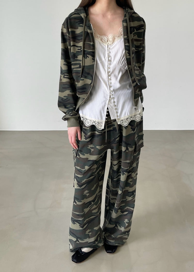 Another Avenue - Korean Women Fashion - #thelittlethings - Heat Camo Pants - 4