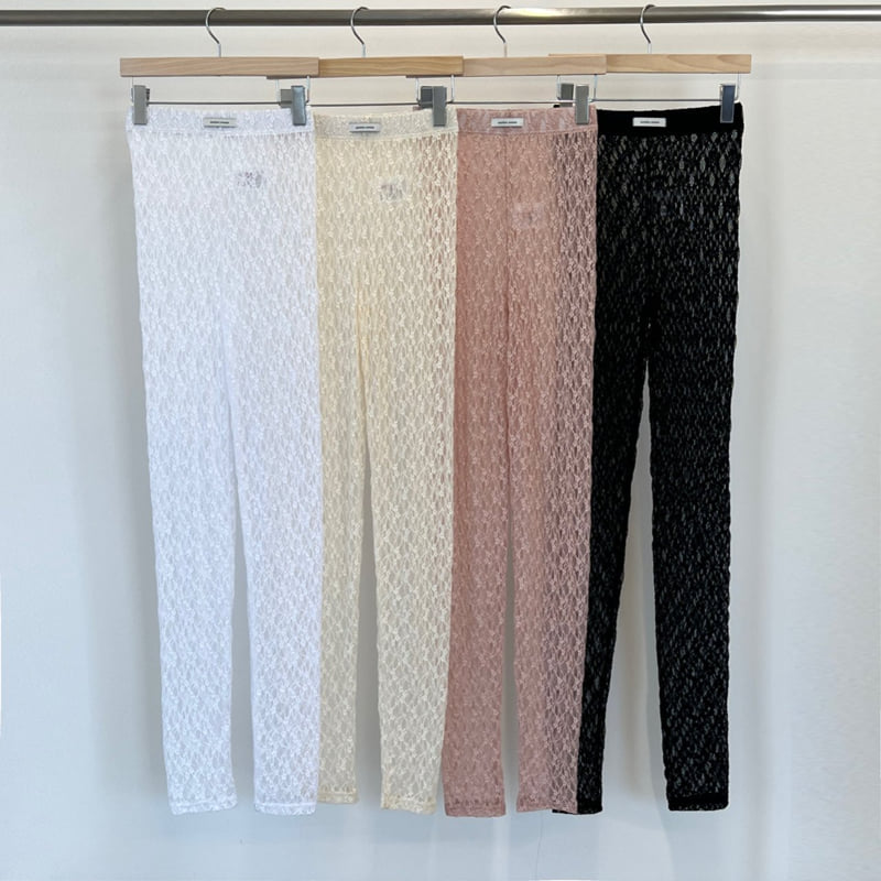 Another Avenue - Korean Women Fashion - #pursuepretty - Lace Leggings - 9