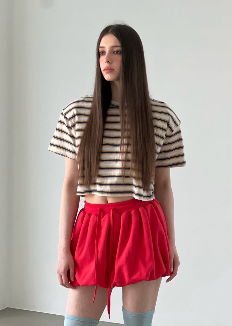 Another Avenue - Korean Women Fashion - #shopsmall - Jay Pad Crop Tee - 6