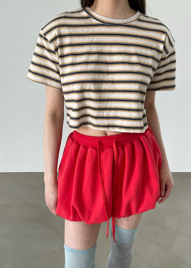 Another Avenue - Korean Women Fashion - #thatsdarling - Jay Pad Crop Tee - 7