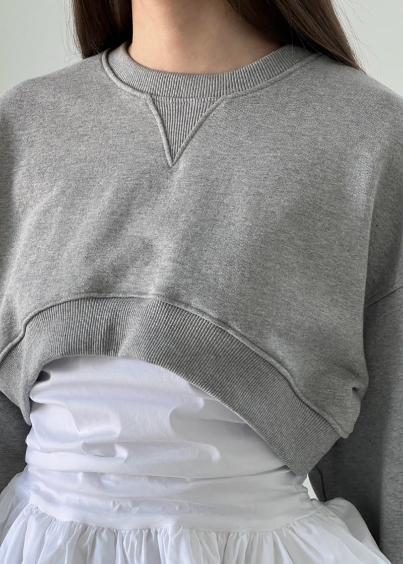 Another Avenue - Korean Women Fashion - #thatsdarling - Pop Crop Sweatshirts - 6
