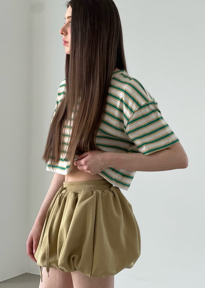 Another Avenue - Korean Women Fashion - #thelittlethings - Jay Pad Crop Tee - 8