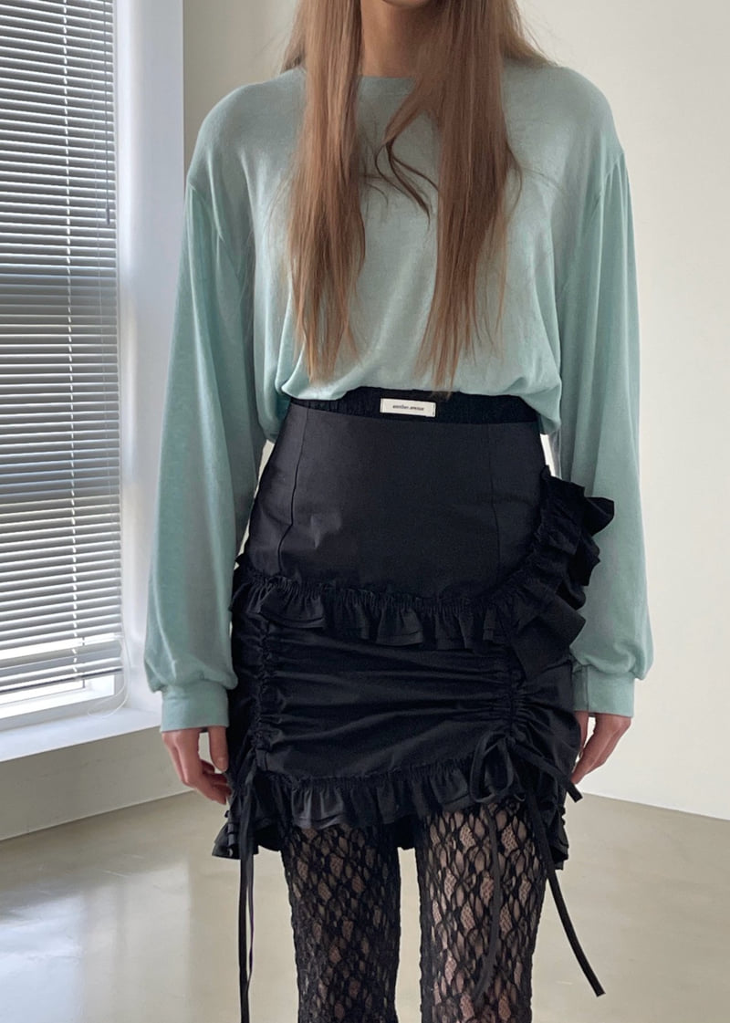 Another Avenue - Korean Women Fashion - #vintageinspired - Jenny Frill Skirt - 10