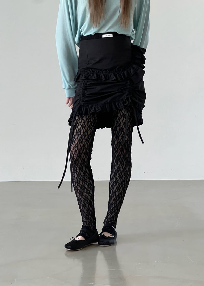 Another Avenue - Korean Women Fashion - #vintagekidsstyle - Lace Leggings - 8