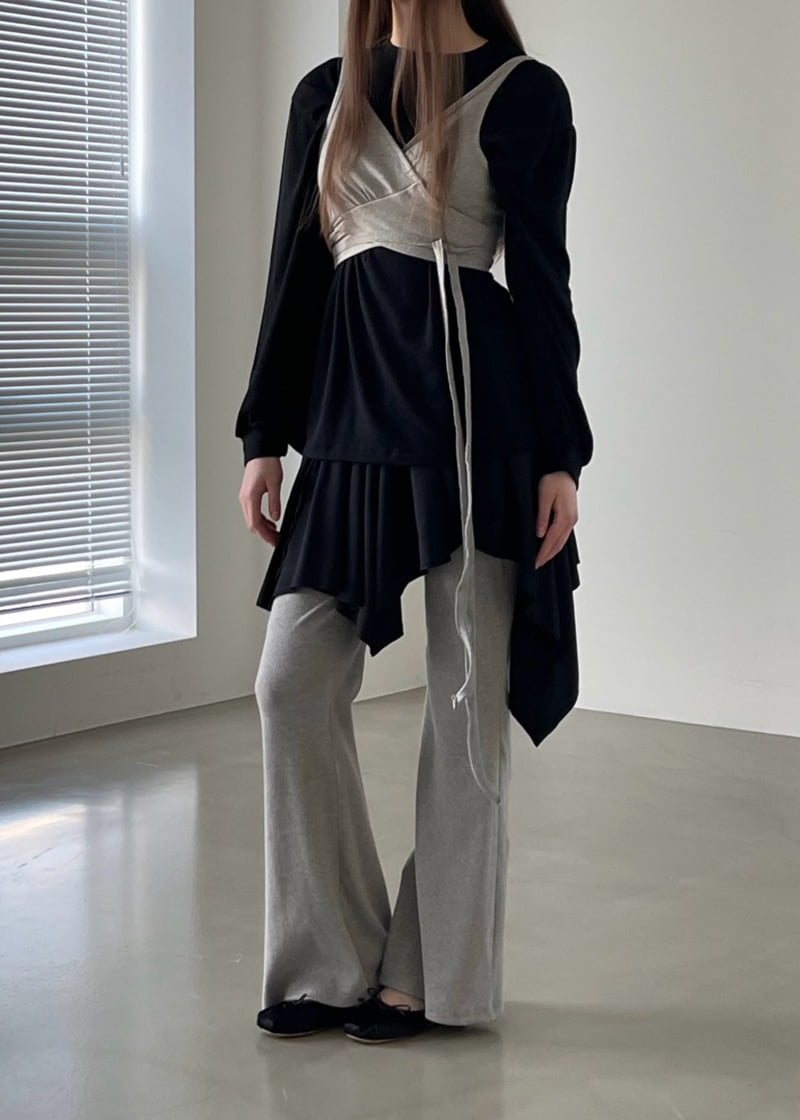 Another Avenue - Korean Women Fashion - #womensfashion - Balance Bootcut Pants - 5