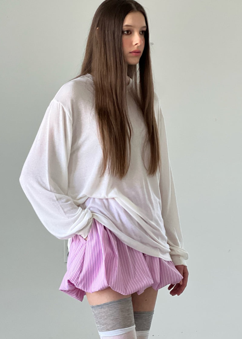 Another Avenue - Korean Women Fashion - #womensfashion - Pumpkin Stripe Shorts - 2