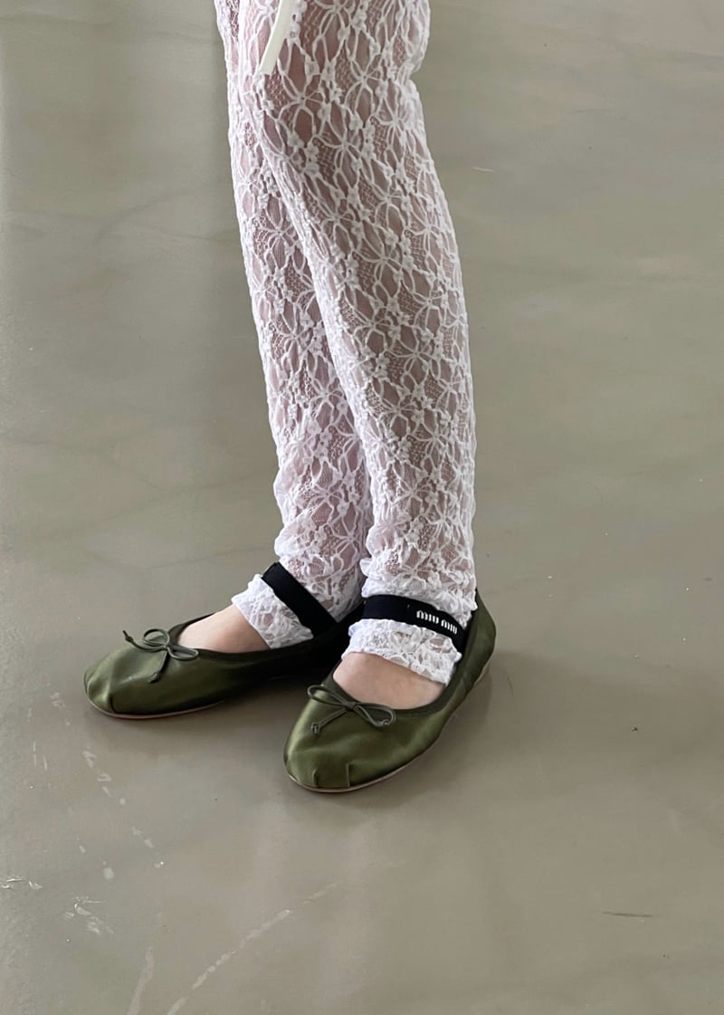 Another Avenue - Korean Women Fashion - #womensfashion - Lace Leggings - 2