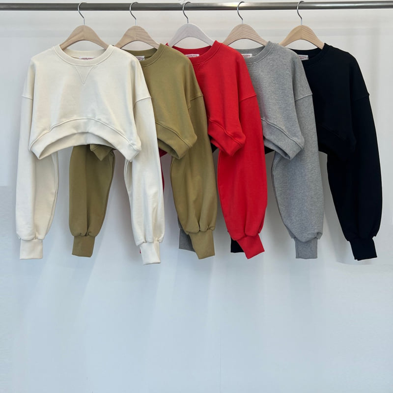 Another Avenue - Korean Women Fashion - #womensfashion - Pop Crop Sweatshirts - 11