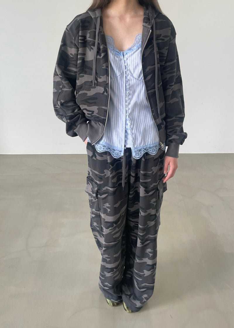 Another Avenue - Korean Women Fashion - #womensfashion - Heat Camo Pants - 7