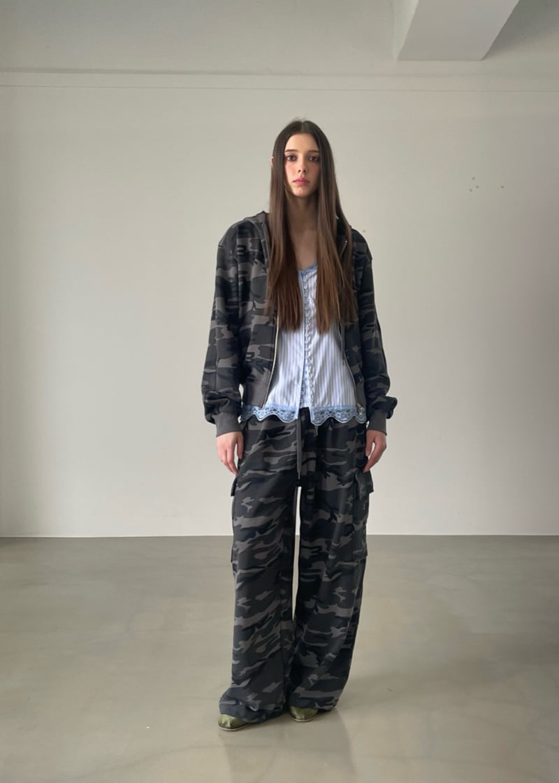 Another Avenue - Korean Women Fashion - #womensfashion - Heat Camo Pants - 9