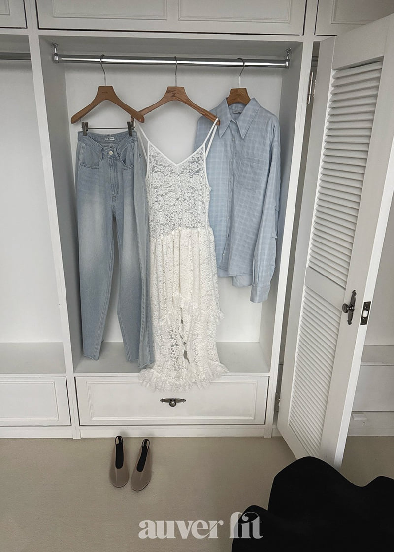 Auver_Fit - Korean Women Fashion - #momslook - Elisha Lace One-piece - 10