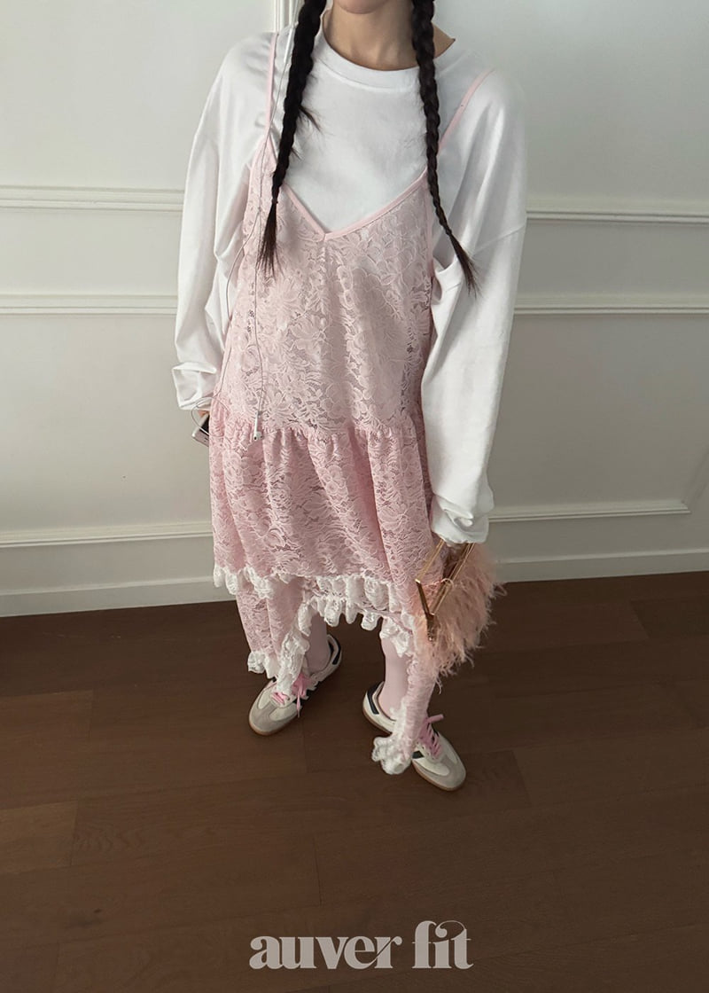Auver_Fit - Korean Women Fashion - #womensfashion - Elisha Lace One-piece - 4