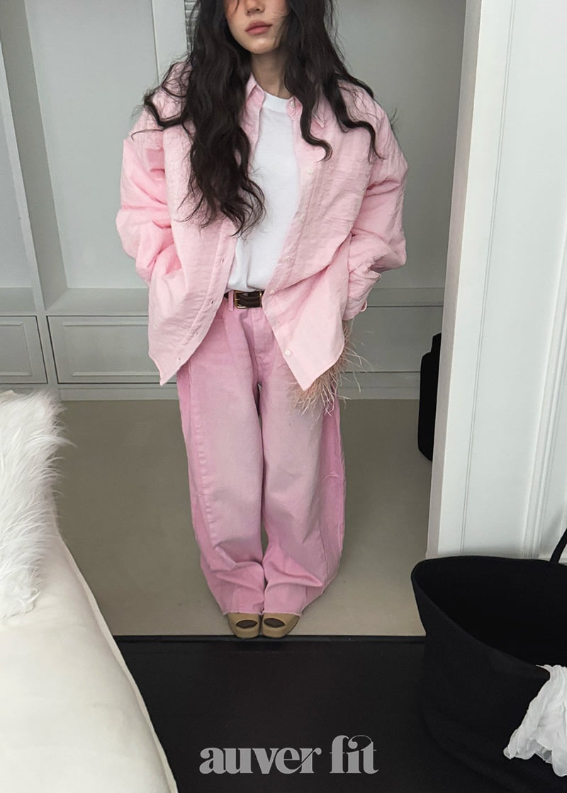 Auver_Fit - Korean Women Fashion - #momslook - Check Bonding Shirt - 2