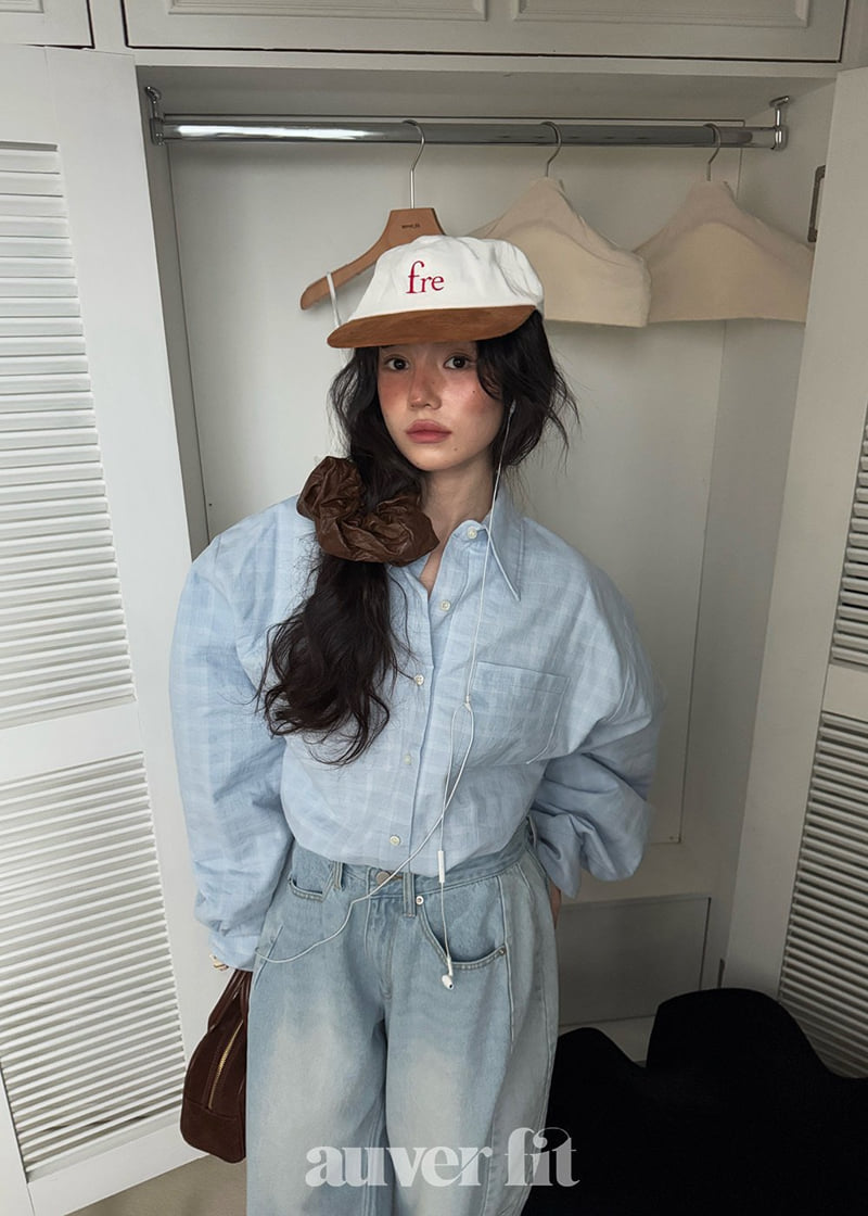 Auver_Fit - Korean Women Fashion - #momslook - Check Bonding Shirt - 8
