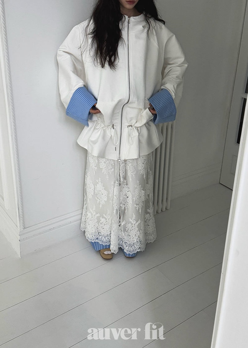 Auver_Fit - Korean Women Fashion - #momslook - Hood String Jacket - 6