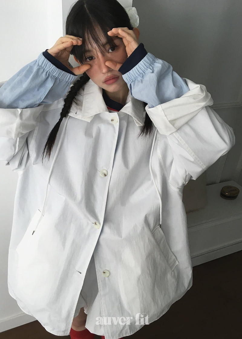 Auver_Fit - Korean Women Fashion - #momslook - Reversible Trench Jumper - 2