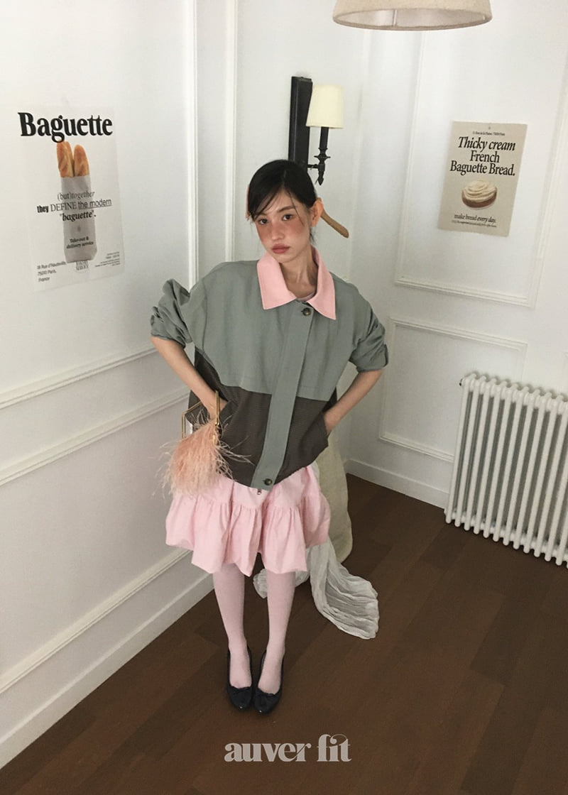 Auver_Fit - Korean Women Fashion - #momslook - Mieu Check Raglan Jumper - 6