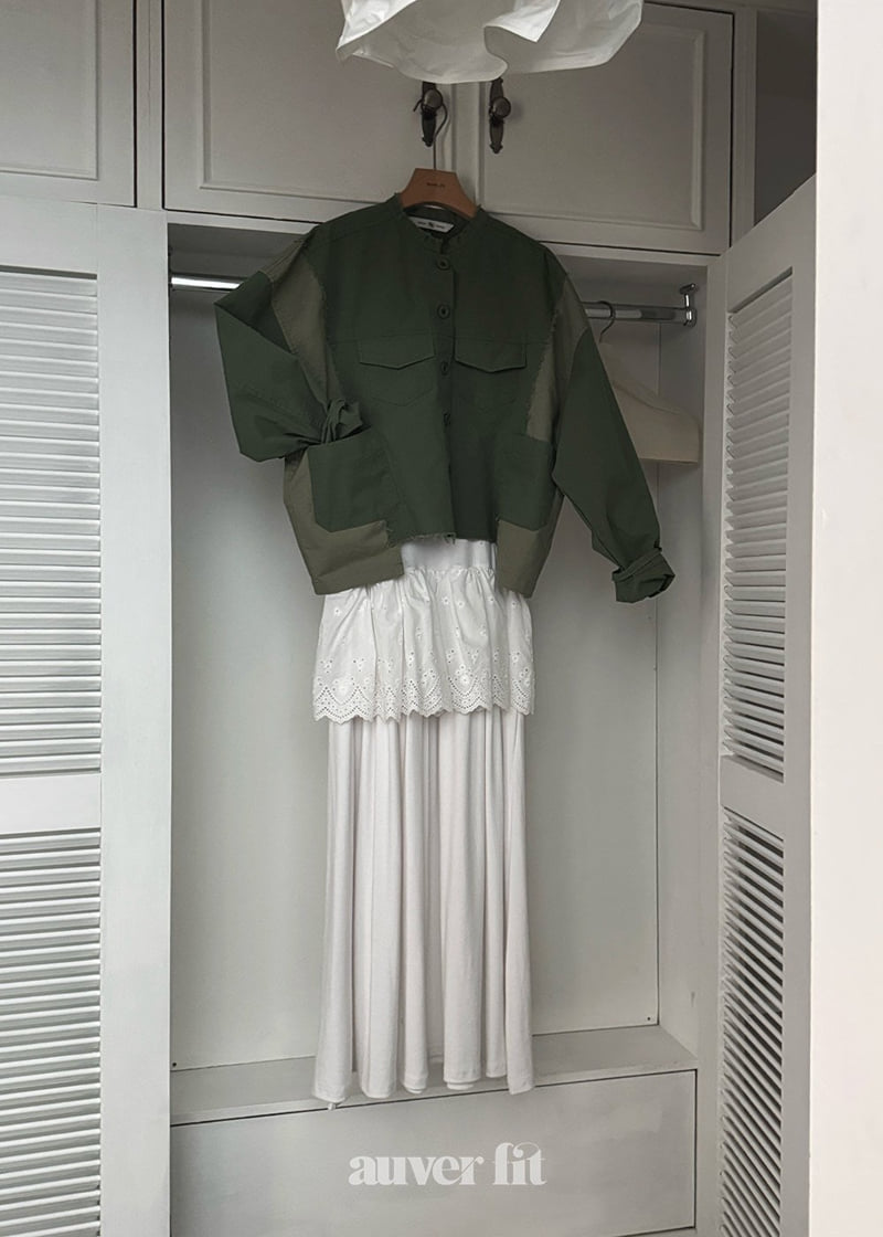 Auver_Fit - Korean Women Fashion - #momslook - Layered Sleeveless Long One-piece - 10