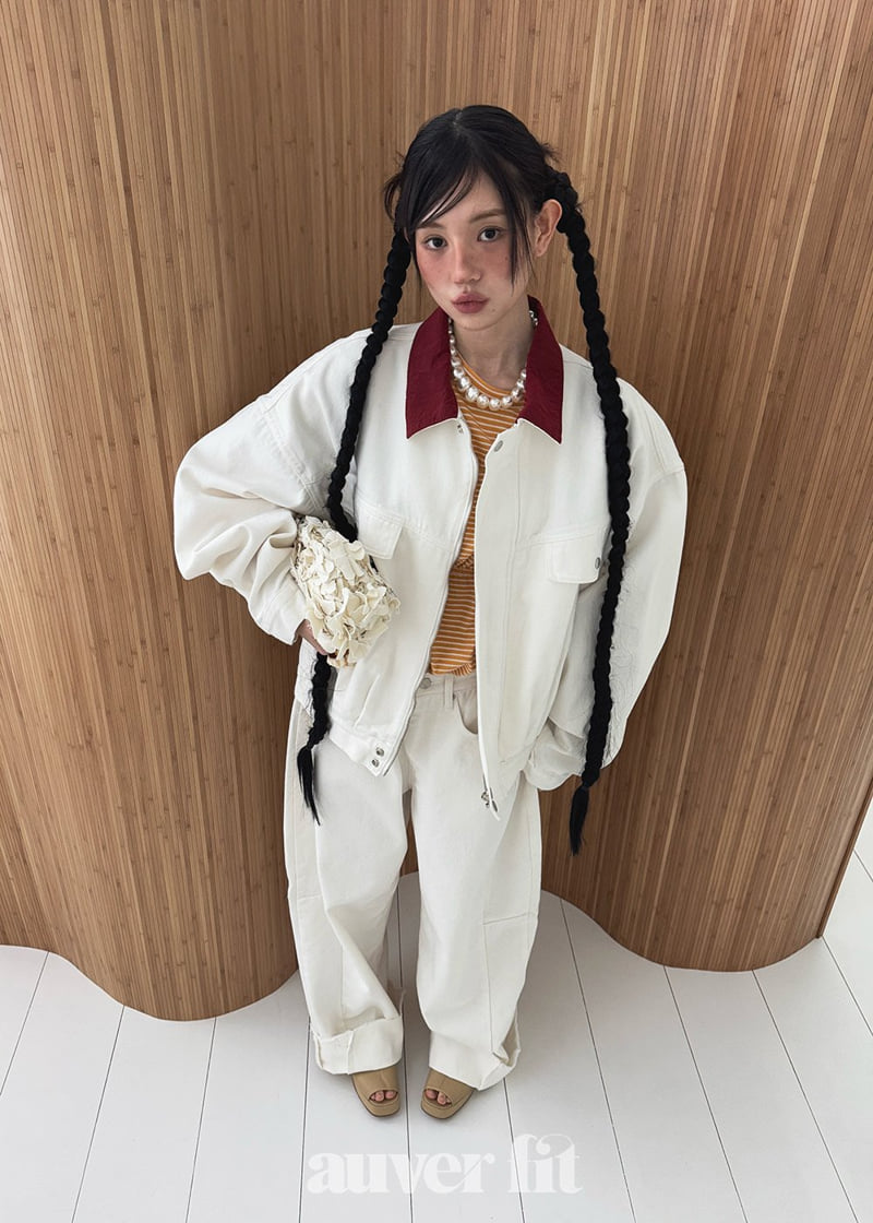 Auver_Fit - Korean Women Fashion - #restrostyle - Vintage Denim Pants