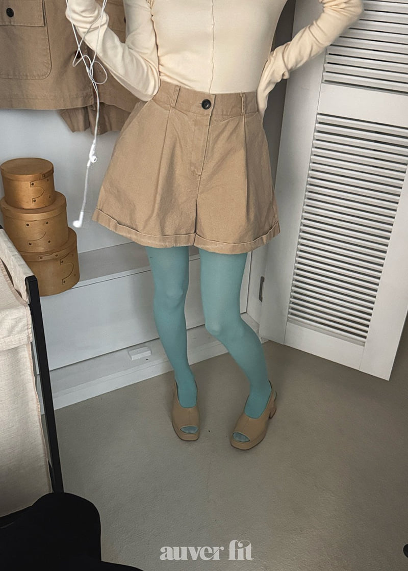 Auver_Fit - Korean Women Fashion - #thatsdarling - Pigment Shorts - 7
