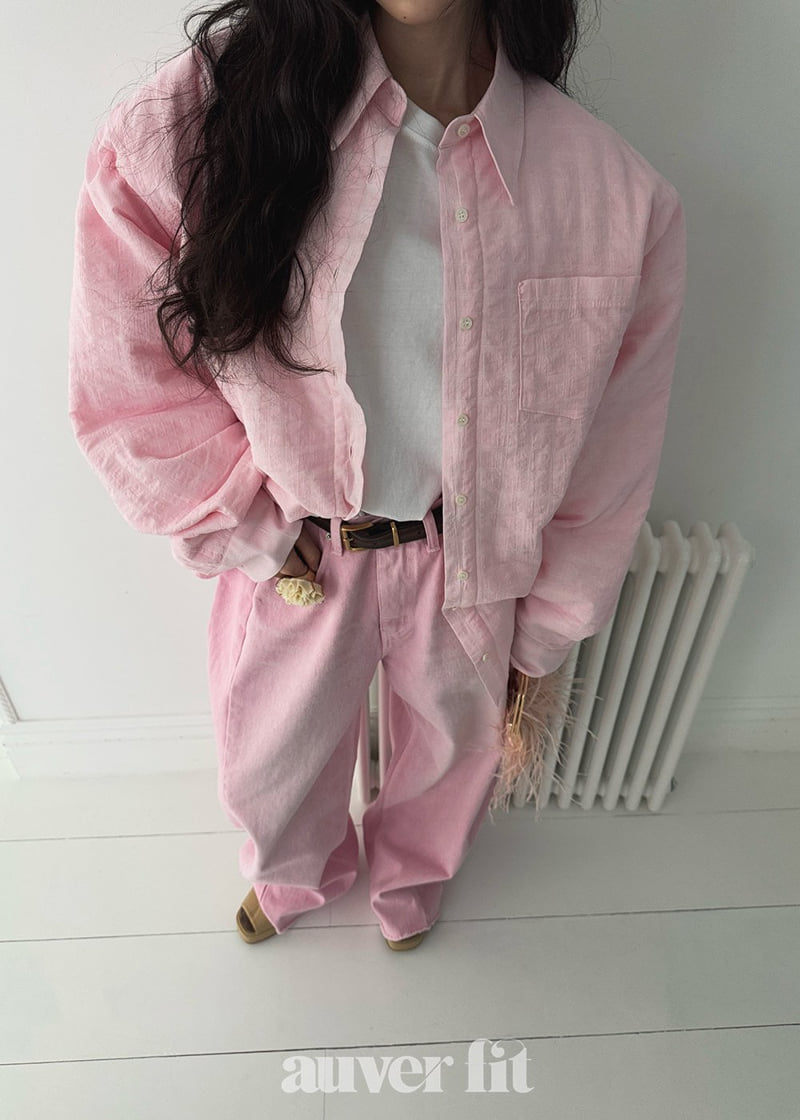 Auver_Fit - Korean Women Fashion - #womensfashion - Check Bonding Shirt - 3