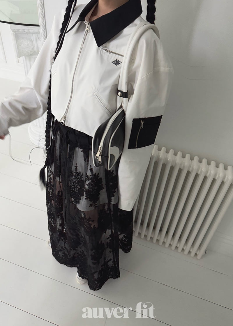 Auver_Fit - Korean Women Fashion - #womensfashion - Wappen Crop Jacket - 7