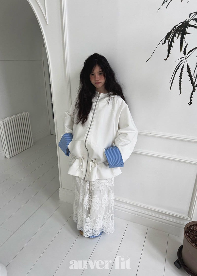 Auver_Fit - Korean Women Fashion - #womensfashion - Hood String Jacket - 3