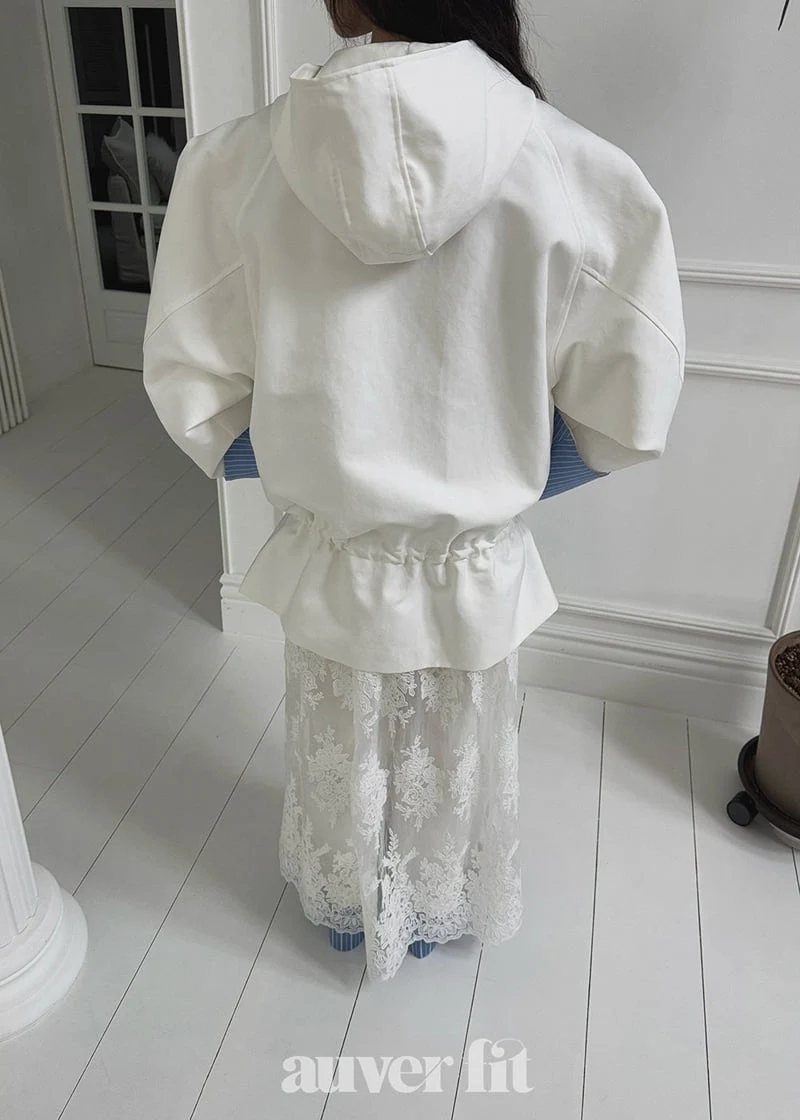 Auver_Fit - Korean Women Fashion - #womensfashion - Hood String Jacket - 5