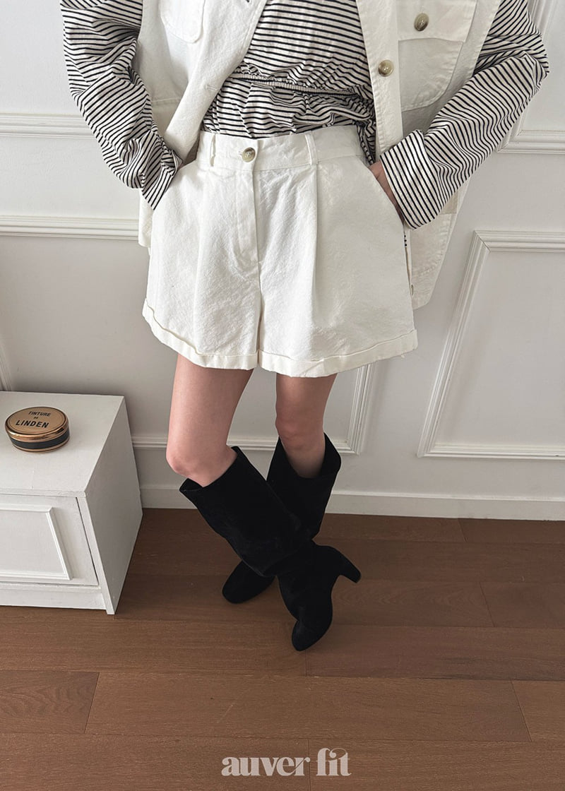 Auver_Fit - Korean Women Fashion - #womensfashion - Pigment Shorts - 12
