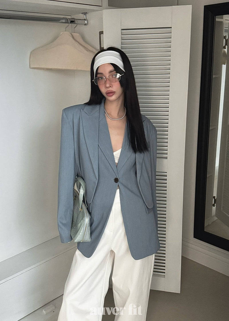 Auver_Fit - Korean Women Fashion - #womensfashion - Crop Jacket - 8