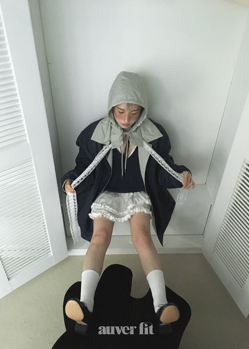 Auver_Fit - Korean Women Fashion - #womensfashion - Reversible Trench Jumper - 5