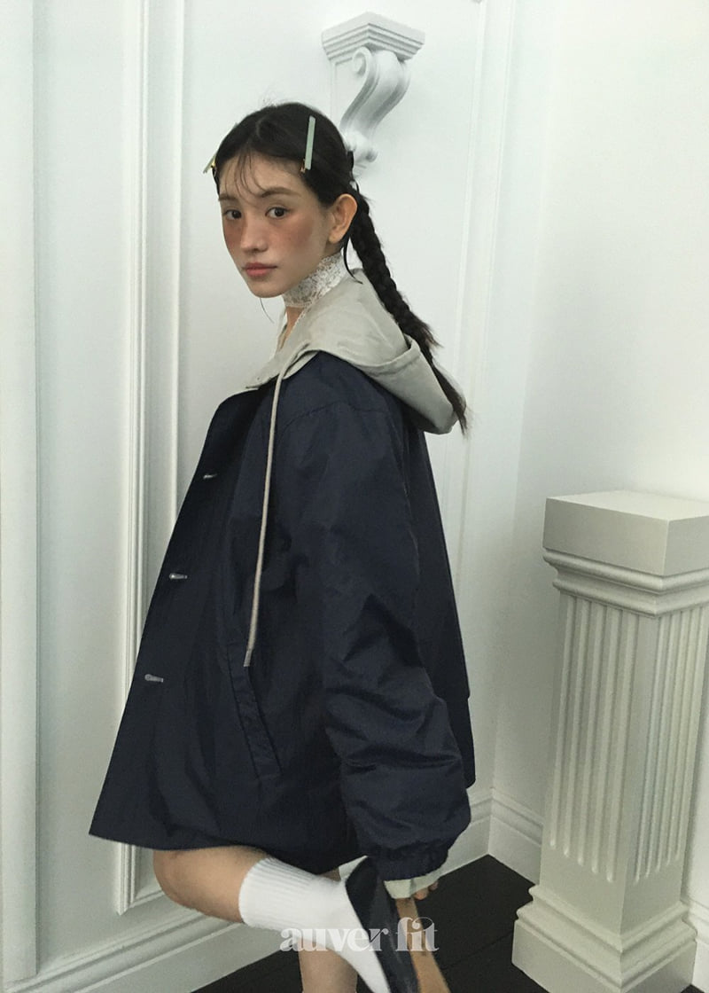 Auver_Fit - Korean Women Fashion - #womensfashion - Reversible Trench Jumper - 7